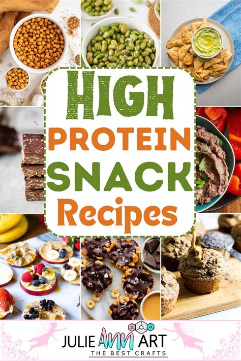 10 High Protein Snack Recipes For Health Conscious Persons Julie Ann Art