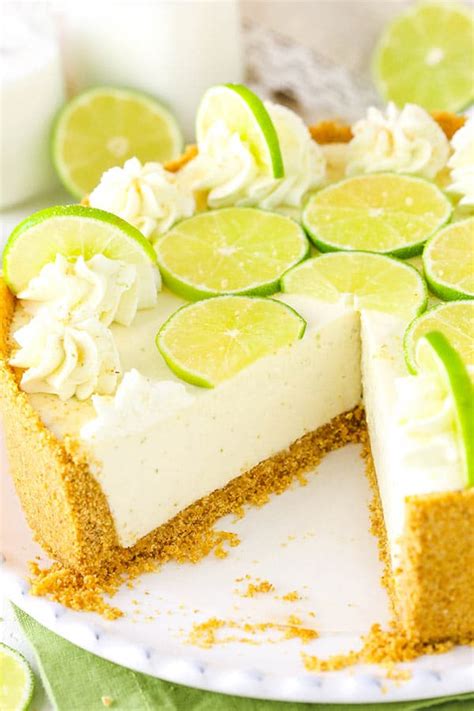 No Bake Key Lime Cheesecake Life Love And Sugar