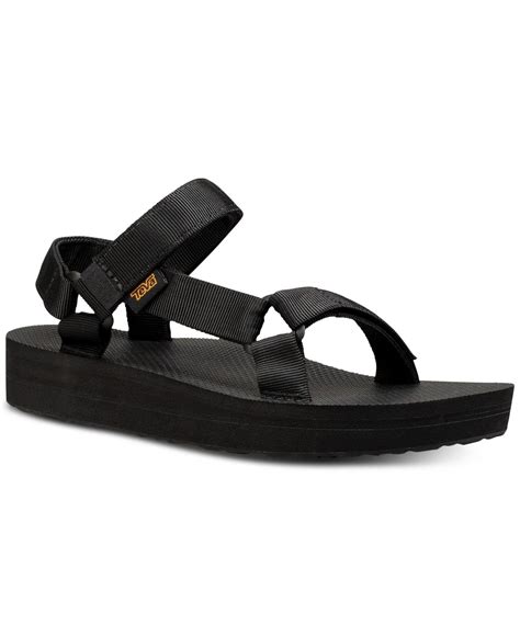 Teva Midform Universal Sandals in Black - Lyst