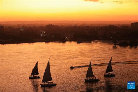 Atardecer En El Cairo Egipto