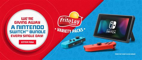 Frito Lay Canada: Win One Of 60 Nintendo Switch Bundles - Canadian ...