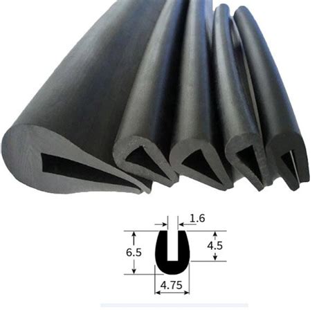 U Shape Extrusion NBR Nitrile Rubber Seal