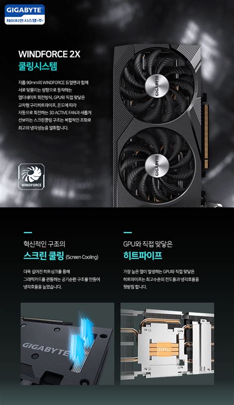 제이씨현시스템 지포스 Rtx 3060ti 3060 Windforce 시리즈 공식 출시 다나와 브랜드로그