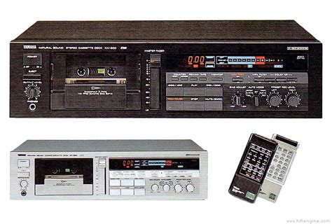 Yamaha Kx 800 Manual Stereo Cassette Deck Hifi Engine