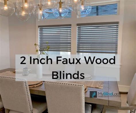 2 Inch Faux Wood Blinds in Lafayette LA - My Blind Lady