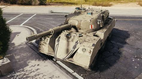 World Of Tanks Supertest GSOR 1006 Sch 7 Tier IX British Wheeled