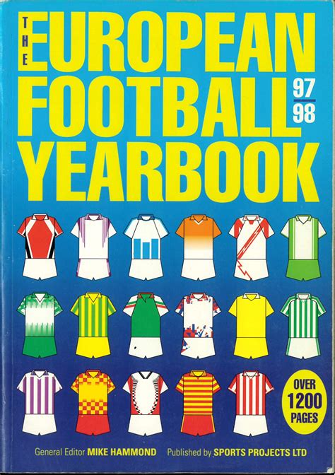 European Football Yearbook Soccerdata Libri E Storia Del Calcio