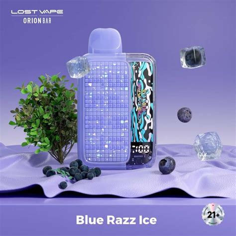 Orion Bar 10000 Disposable 5 Blue Razz Ice Vaping Elements