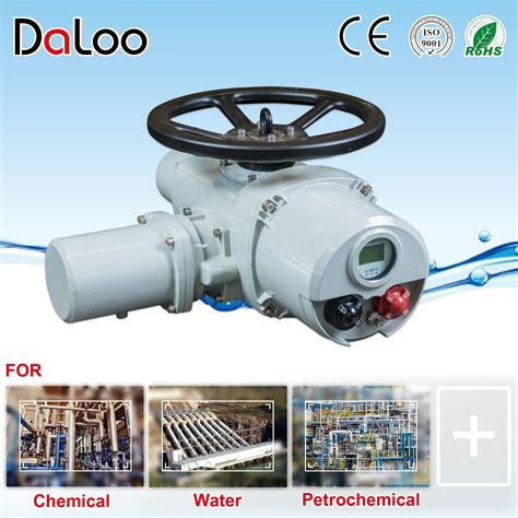 Non Instrusive Intelligent Explosion Proof Rotary Electric Actuator For