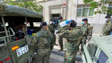 Vídeos 36 soldados combaten el Covid 19 en Reus y Tortosa