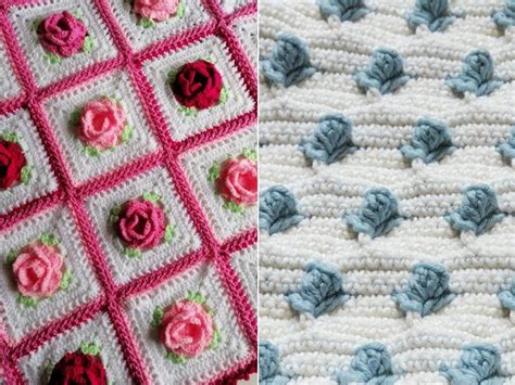 Crochet Rosebud Pattern