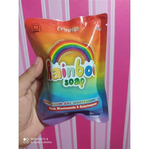 Jual Rainbow Nasa Sabun Pemutih Tubuh Sabun Pelangi Herbal Rainbow Siap