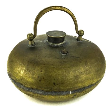 Antique Brass Hot Water Bed Warmer Chairish