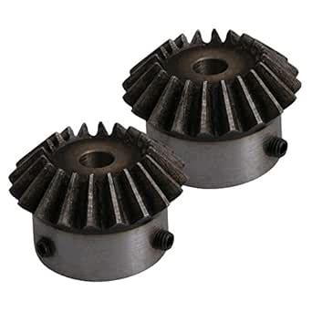 CNBTR Tapered Bevel Gear Wheel 45 Steel Bevel Miter Gear 90 Degrees 2