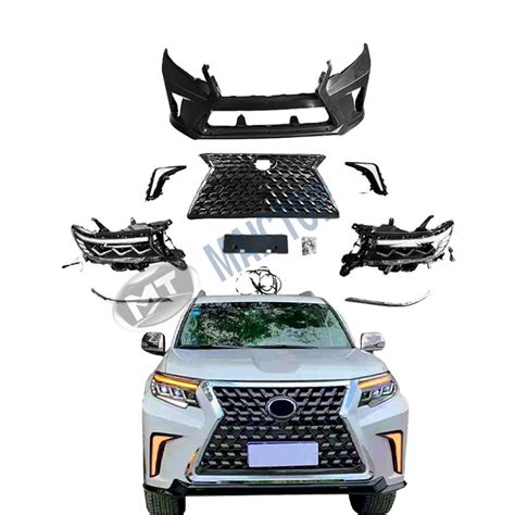 Maictop Car Accessories Facelift Front Bumper Grill Bodykit For Land