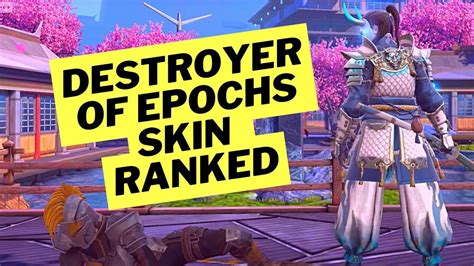 ITU Destroyer Of Epochs Skin Weapon Ranked Gameplay And Rematch Win