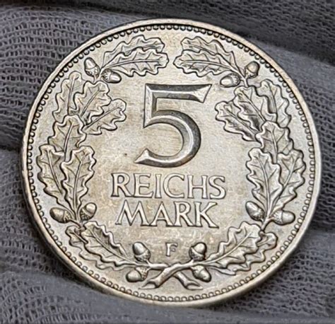 Weimarer Republik Deutsches Reich Mark Weimarer Republik Silber