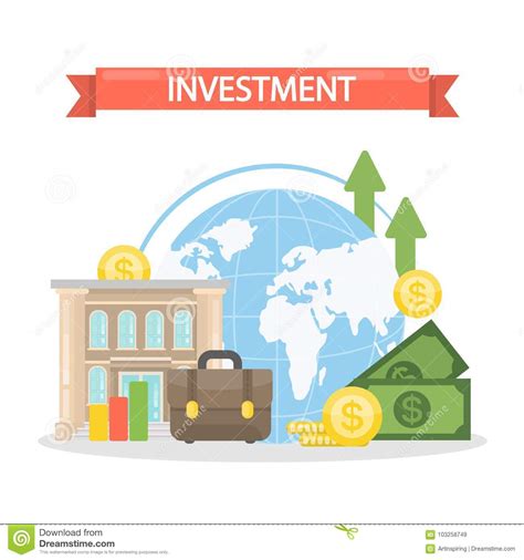 Investment Concept Illustration Stock Vector Illustration Of Economy Capital 103258749