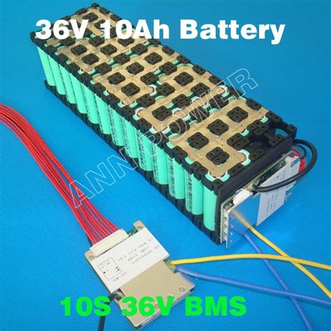 10s 36v 15a Lithium Battery Bms Pcm Used For 36v 8ah 10ah 12ah And 15ah