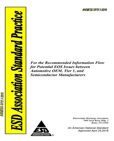 Ansi Esd Sp Esd Association Standard Practice For The