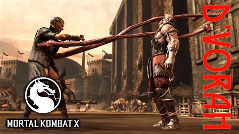 D Vorah Fatality Modo Historia Mortal Kombat X Youtube