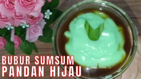 Membuat Bubur Sumsum Pandan Hijau Super Simple Lembut Dan Creamy