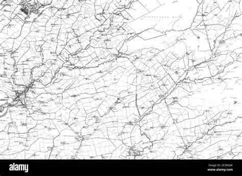 Map Of Ayrshire Sheet 013 Ordnance Survey 1857 1860 Stock Photo Alamy