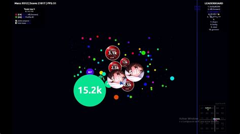 Agar Io Server Take Over 13 Duo Carita Demon YouTube