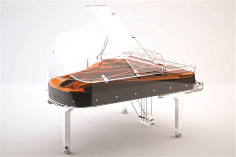 Lucid Elegance Piano Black Orange Bl Thner Pianos