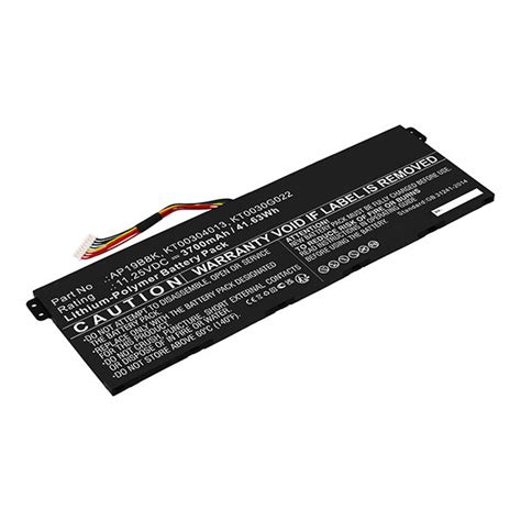 Acer AP19B8K KT 00304 013 Accu 11 25 V 3700 MAh 123accu Huismerk