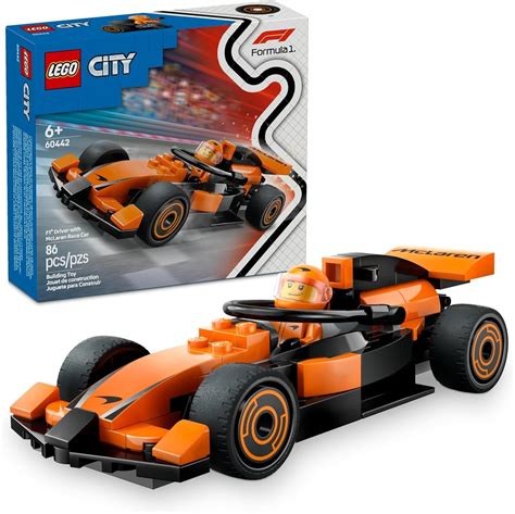 Lego Carro De Corrida - Lego City Piloto De F1 Com Carro De Corrida McLaren | Lego - eBrink - A ...