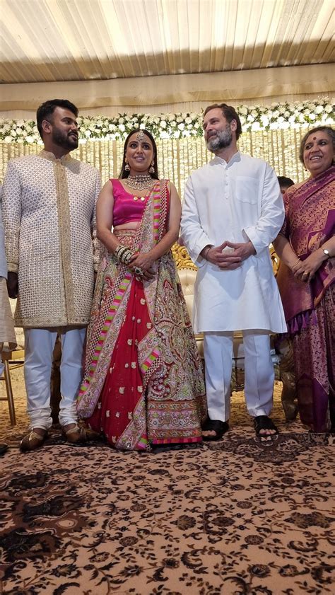 Swara Bhasker Fahad Ahmed Reception Photos Rahul Gandhi Arvind