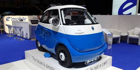 Este Es El Carro El Ctrico Microlino Un Futuro Inspirado En El Pasado