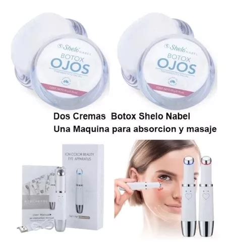 2 Crema Para Ojos Tratamiento Sheló Nabel 1 Maquina Ojos Meses Sin