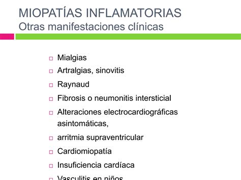 MIOPATÍAS INFLAMATORIAS ppt