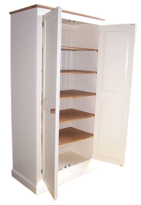 Low Storage Cupboard with Optional Spice Rack for Kitchen Larder ...