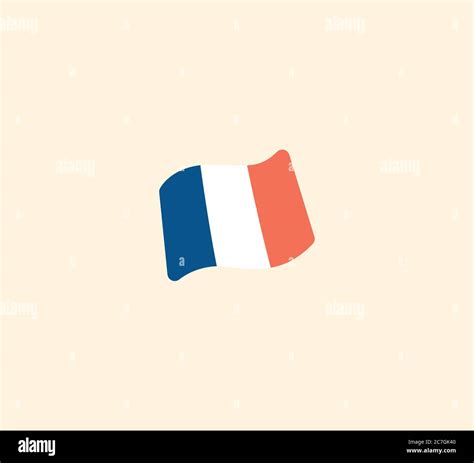 France flag vector isolated illustration. France flag icon Stock Vector ...