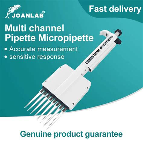 Joanlab Multichannel Pipette Lab Supplies Variable Volume Micropipette