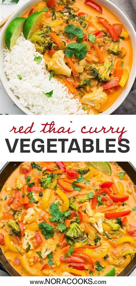 Red Thai Curry Vegetables Nora Cooks Artofit