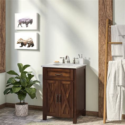 Millwood Pines Ensemble De Meuble Lavabo Simple Po Maud Et