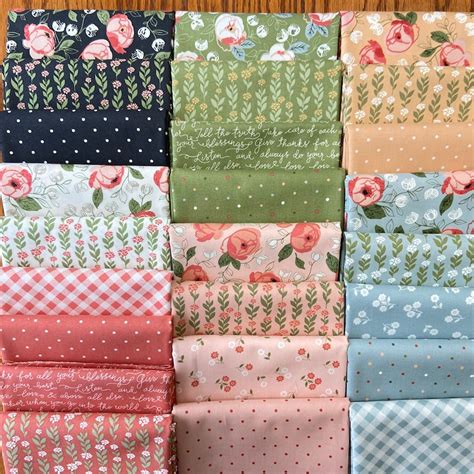 Country Rose Fabric Bundle By Lella Boutique From Moda Etsy