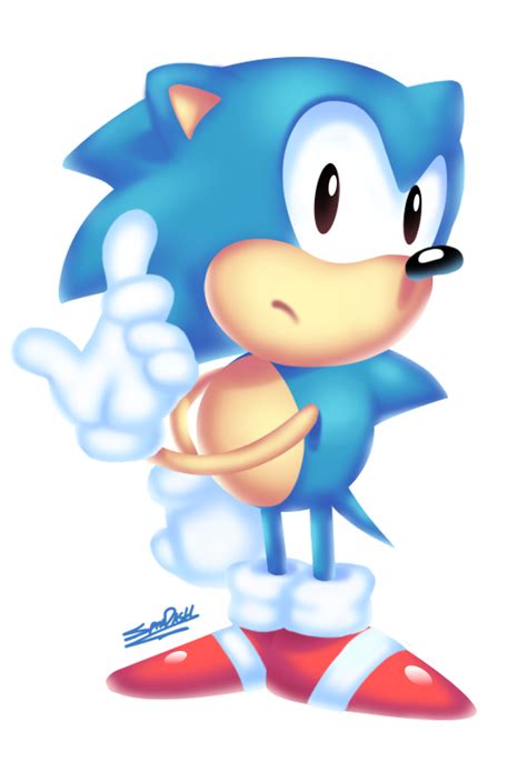 Original Sonic Concept Art