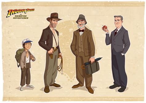 INDIANA JONES Animated Style Art — GeekTyrant