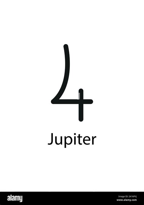 Jupiter Symbol Of Planets Solar System For Astrology Astronomy