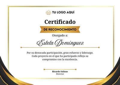 Plantillas Para Certificados De Premio Gratis Canva