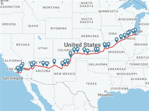 Amtrak Map