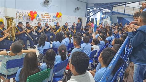 Alunos da Escola Municipal Parque Amazônia recebem a programação Guarda