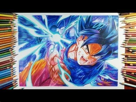 Velocidade De Desenho Goku Ultra Instinct Kamehameha YouTube Goku