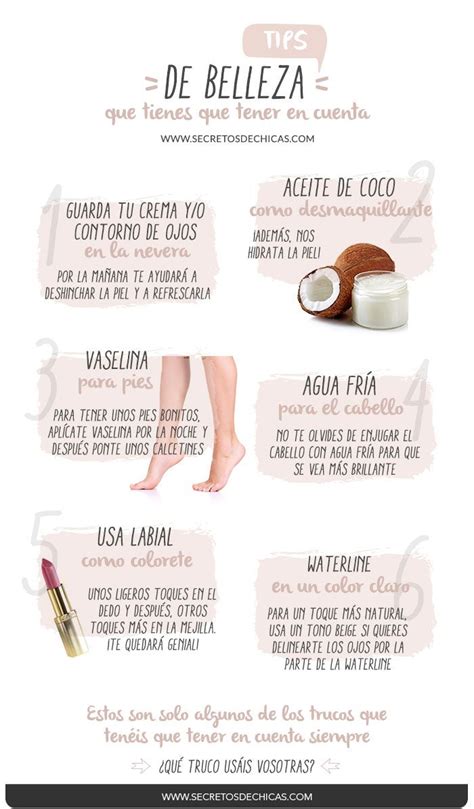 Qu Tips De Belleza Debes Tener En Cuenta Siempre Hoy Os Traigo Un