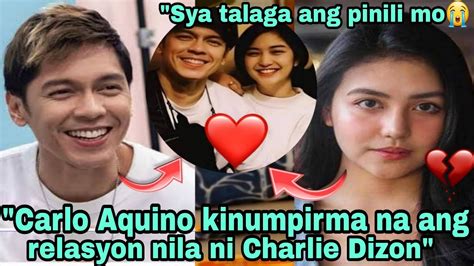 JUST IN CARLO AQUINO NAGSALITA NA SA TUNAY NA RELASYON NILA NI CHARLIE